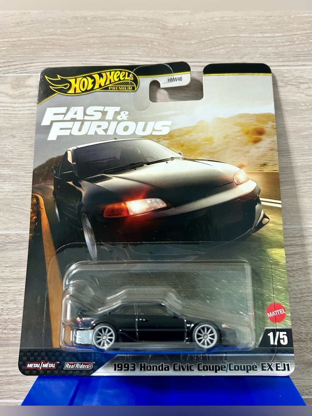 Hot Wheels Fast & Furious 1993 Honda Civic Coupe Ex EJ1
